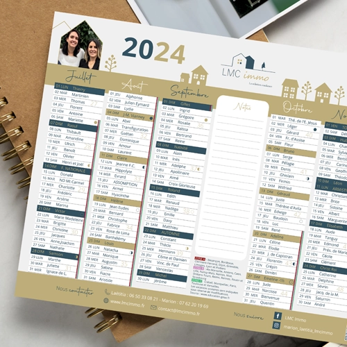 LMC IMMO – Projet support de communication