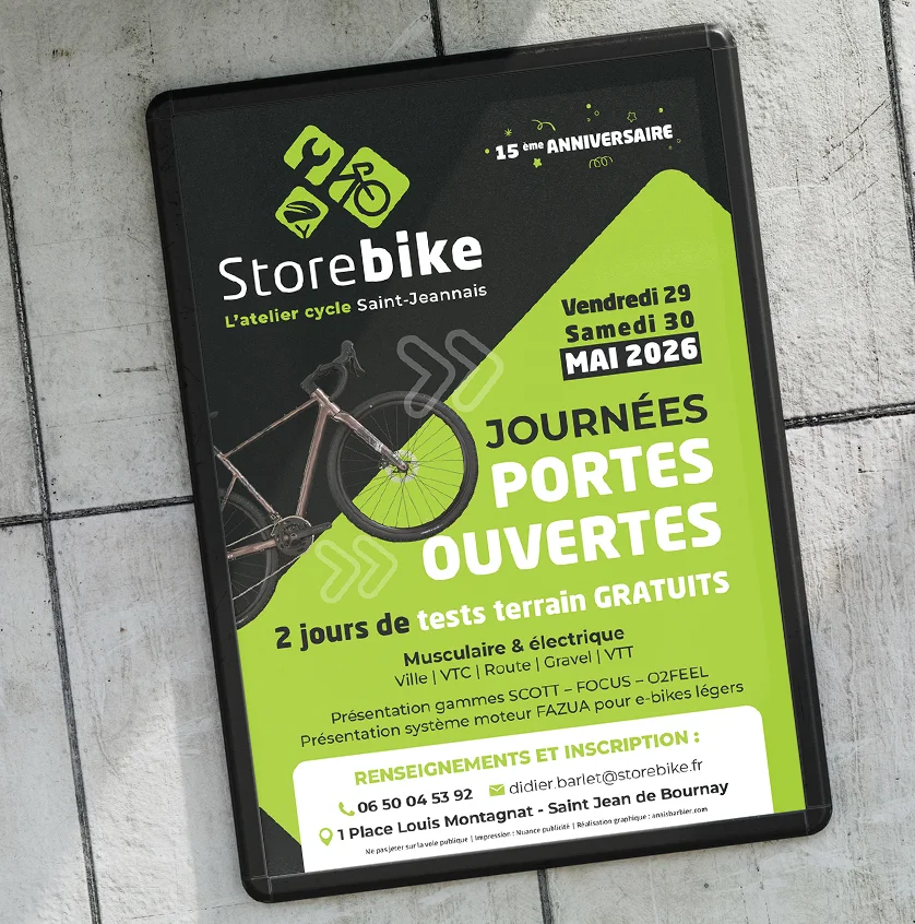 Storebike – Projet d’identité visuelle