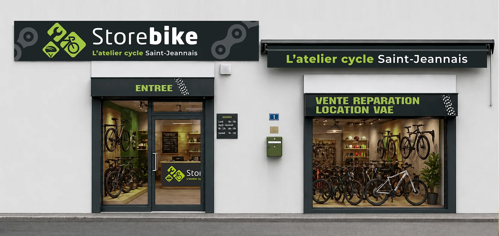 Storebike – Projet d’identité visuelle